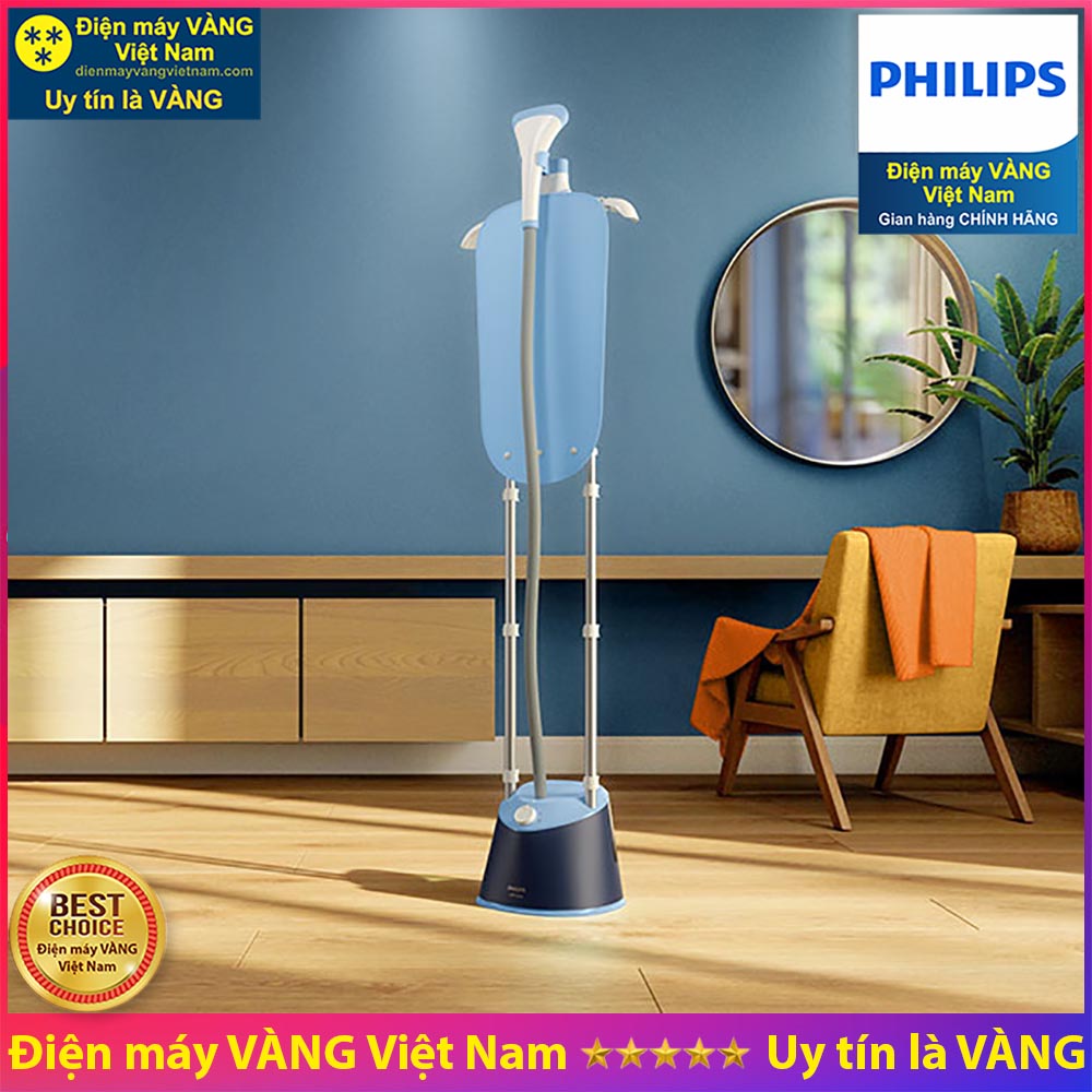 Bàn ủi đứng hơi nước Philips STE1030/20 STE1030 công suất 1800W, hơi phun 36g/phút, có tấm ủi, bảo hành 24 tháng, hàng phân phối chính hãng