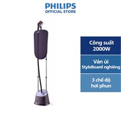 Bàn ủi đứng hơi nước Philips STE3160/30 STE3160 công suất 2000W, hơi phun 40g/phút, có ván ủi StyleBoard nghiêng, bảo hành 24 tháng, hàng phân phối chính hãng