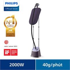 Bàn ủi đứng hơi nước Philips STE3160/30 STE3160 công suất 2000W, hơi phun 40g/phút, có ván ủi StyleBoard nghiêng, bảo hành 24 tháng, hàng phân phối chính hãng