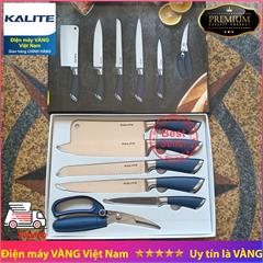 Bộ dao nhà bếp inox nguyên khối Kalite 6 món