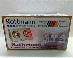 Đèn sưởi nhà tắm 2 bóng treo tường Kottmann K2B-Q