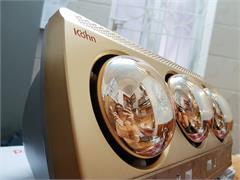 Đèn sưởi nhà tắm 3 bóng Braun Kohn Eco KN03G
