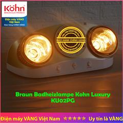 Đèn sưởi nhà tắm Braun Kohn Luxury KU02PG
