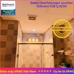 Đèn sưởi nhà tắm Kottmann 3 bóng K3B-Q