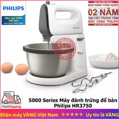 Máy đánh trứng để bàn Philips HR3750 thay thế cho model HR1559 HR3745 HR3705