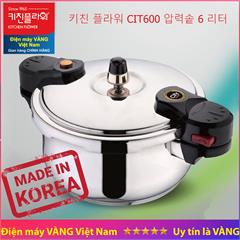 Nồi áp suất inox Hàn Quốc Kitchen Flower CIT6L