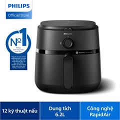 Nồi chiên không dầu Airfryer series 1000 6,2 lít NA130/00 NA130 dung tích 6.2L, 12 chức năng nấu, bảo hành 24 tháng, hàng chính hãng