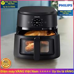 Nồi chiên không dầu Philips Airfryer series 2000 6,2 lít NA230/00 NA230 dung tích 6.2L, 13 chức năng nấu, bảo hành 24 tháng, hàng chính hãng